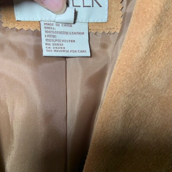 Cripple Creek Women's Genuine Leather Cowgirl Rodeo Studded Fringe Jacket Size L - Picture 6 of 11